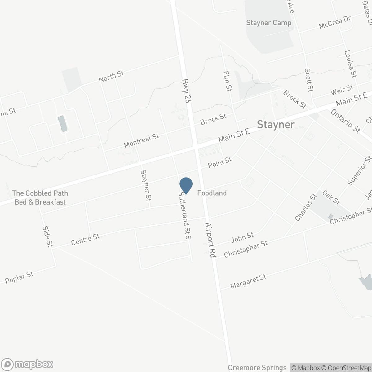 210 SUTHERLAND STREET S, Stayner, Ontario L0M 1S0